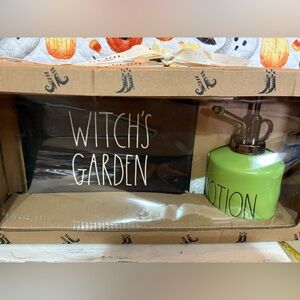 Rae Dunn Witch’s Garden Sign/Potion Mister